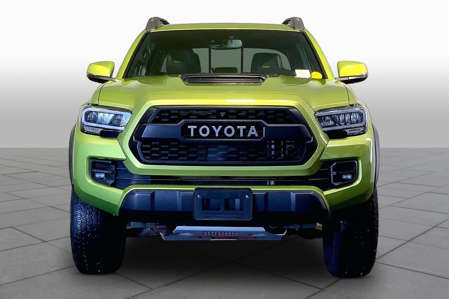 Used 2022 Electric Lime Metallic Toyota TRD Pro image 4