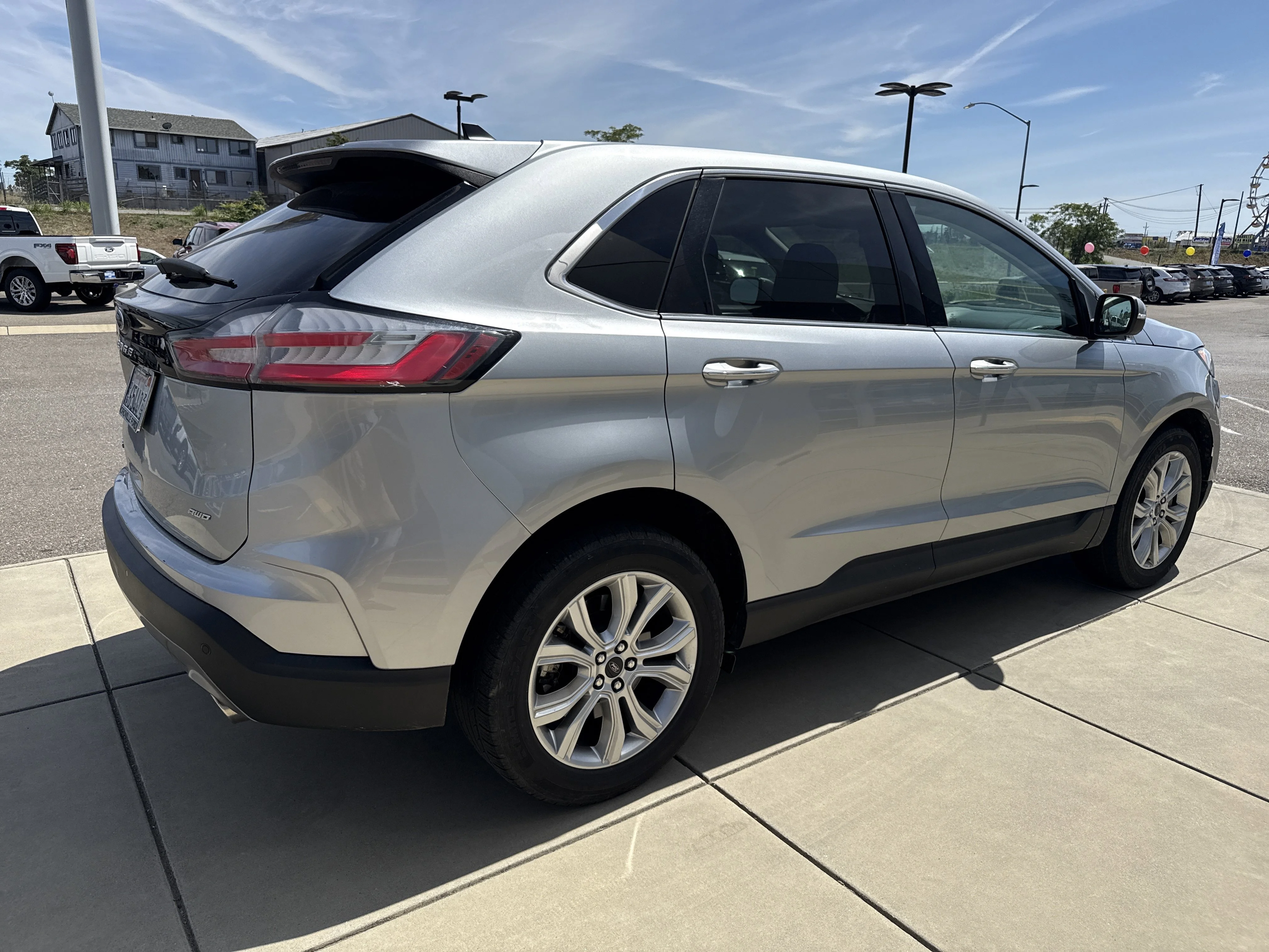 Certified Used 2024 Iconic Silver Metallic Ford Titanium image 5