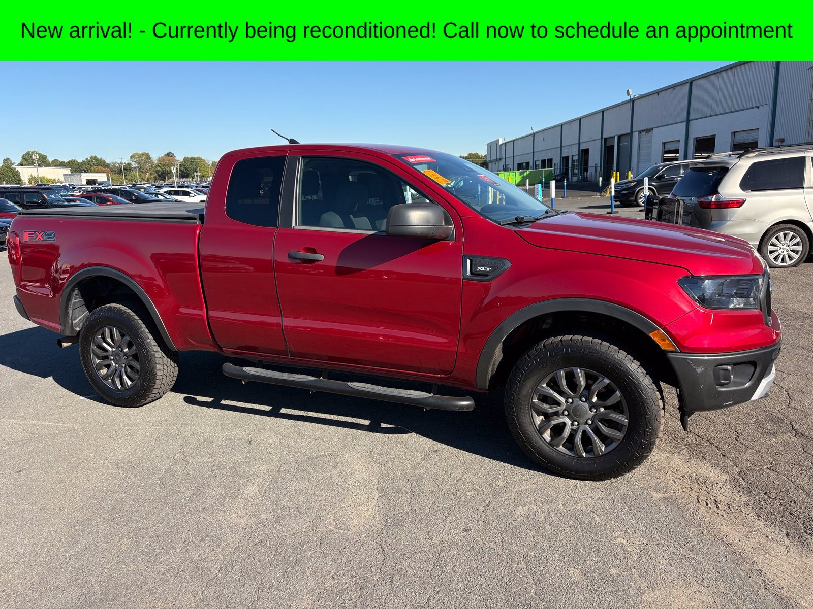 Used 2020 Red Ford XLT image 2