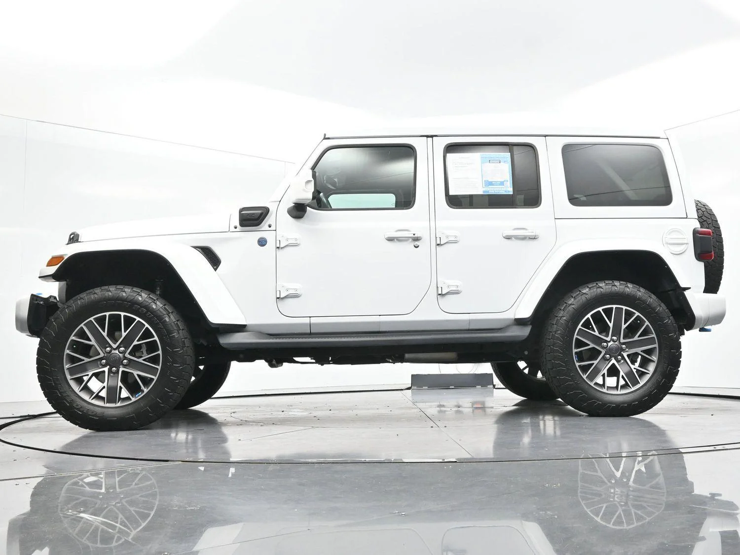 Used 2023 Bright White Clearcoat Jeep Sahara High Altitude image 48