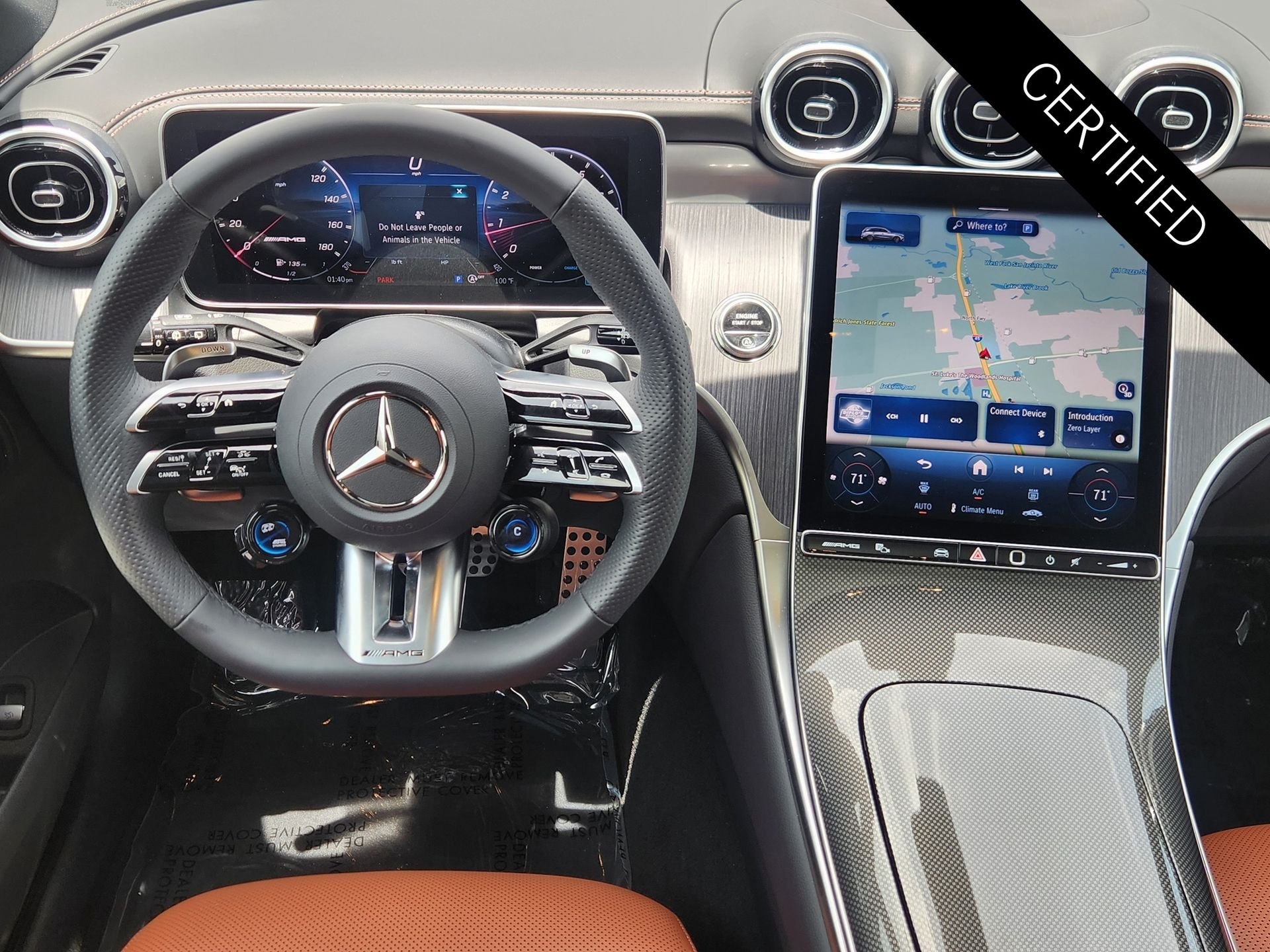 Certified Used 2025 Black Mercedes-Benz GLC 43 AMG® image 27
