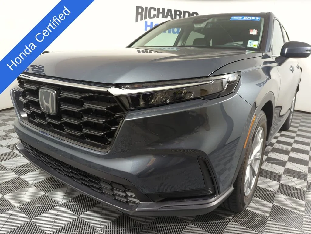 Certified Used 2023 Meteorite Gray Metallic Honda 1.5T 2WD EX image 34