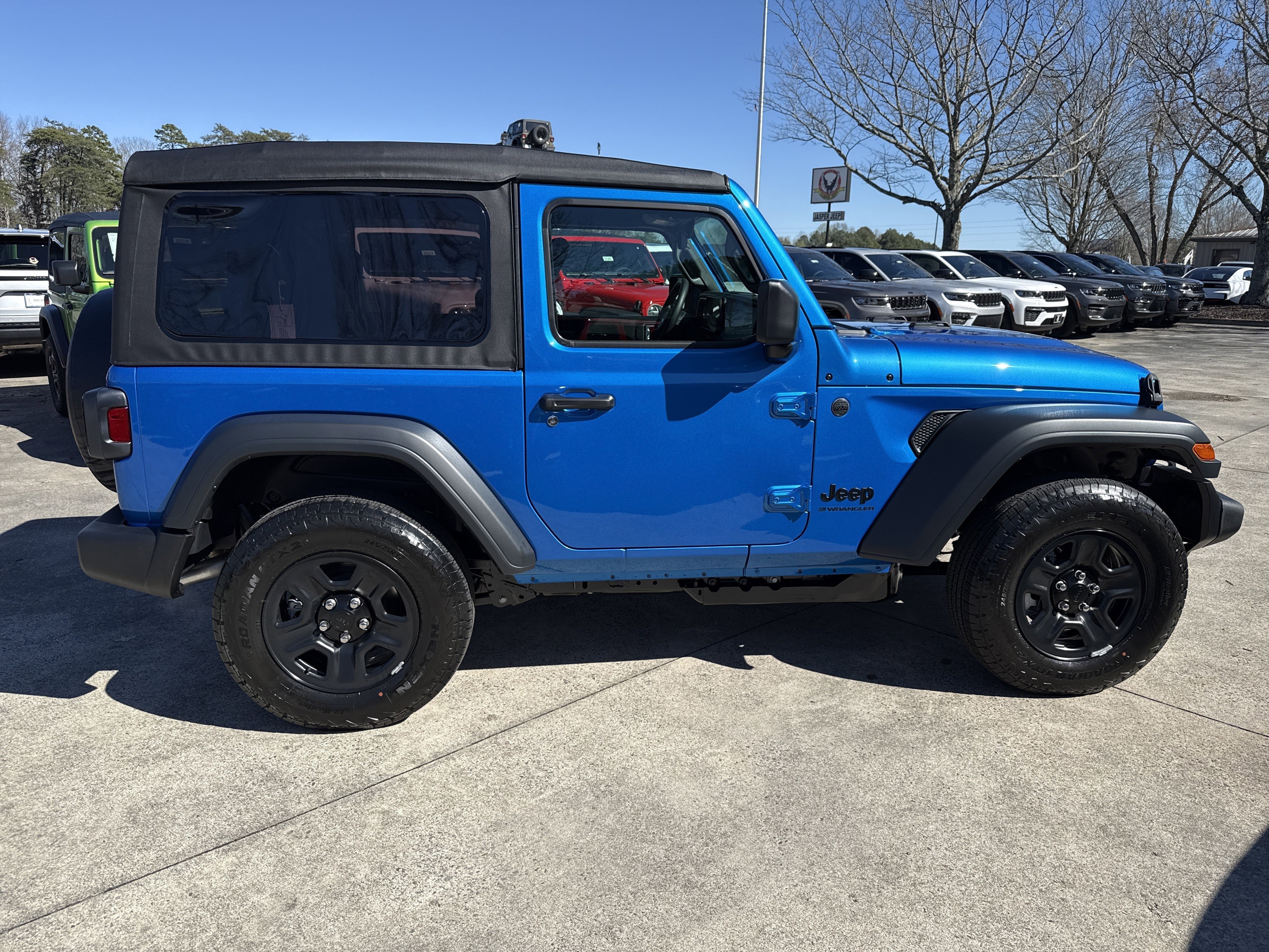 New 2026 Hydro Blue Pearlcoat Jeep Sport image 8