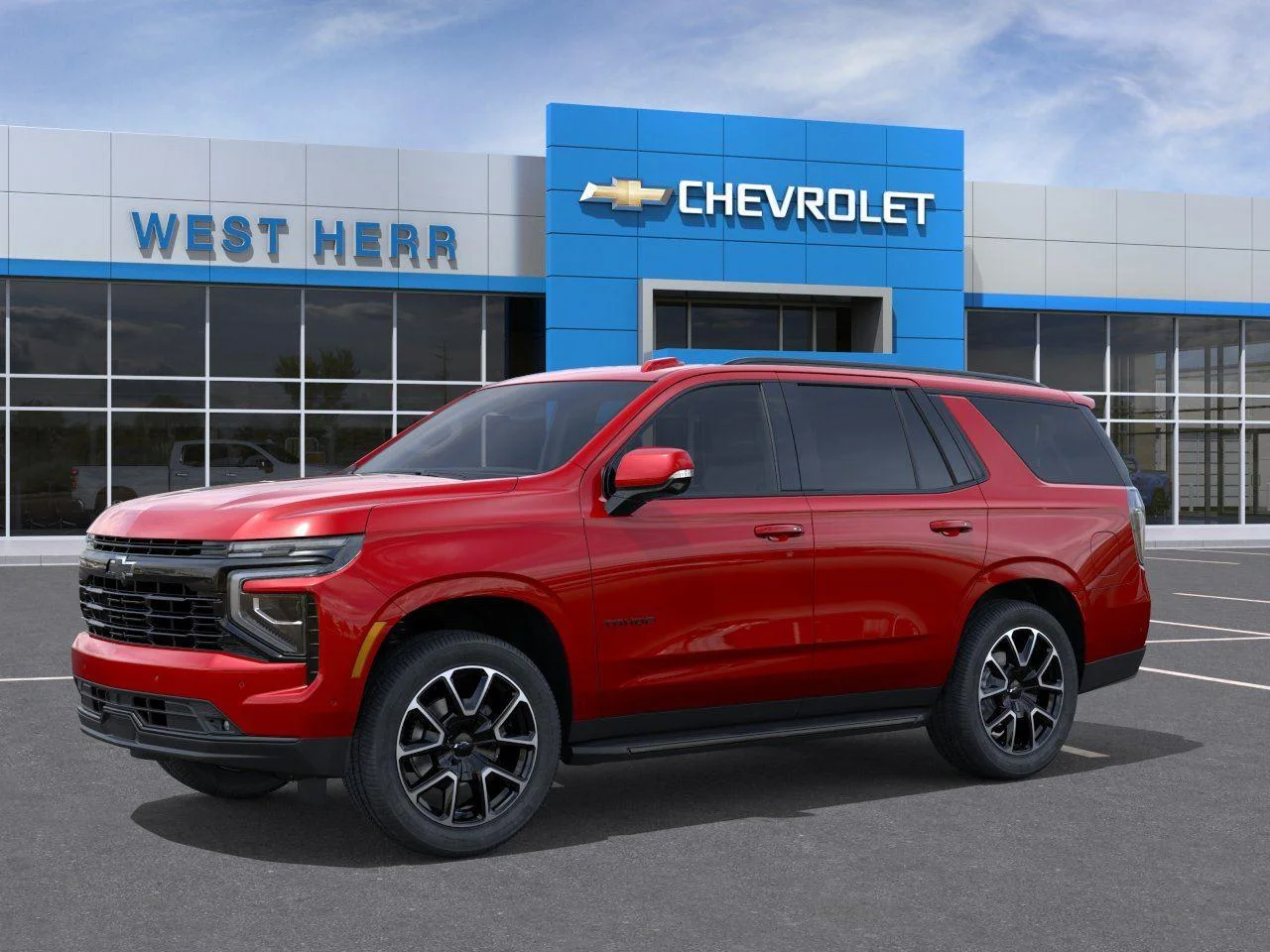 New 2026 Radiant Red Tintcoat Chevrolet RST image 2