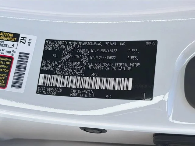 New 2026 Wind Chill Pearl Lexus F SPORT PERFORMANCE PREMIUM AWD image 44