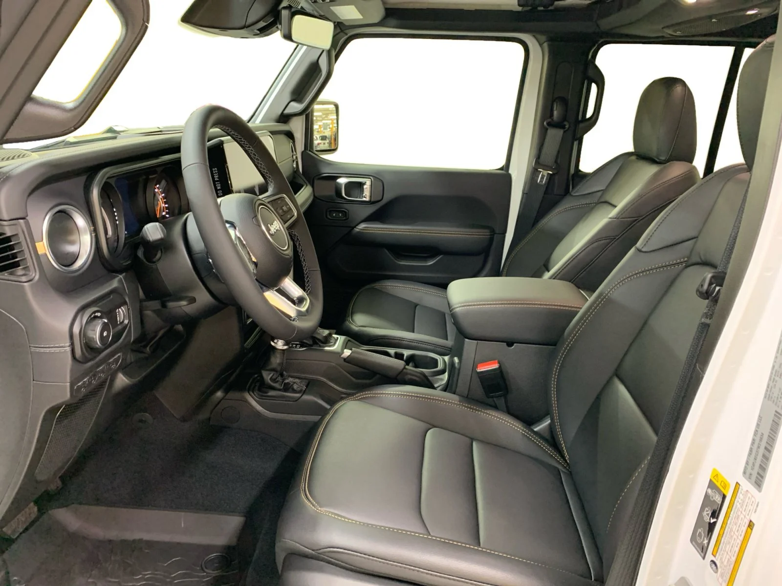 New 2026 Bright White Jeep Sahara image 8