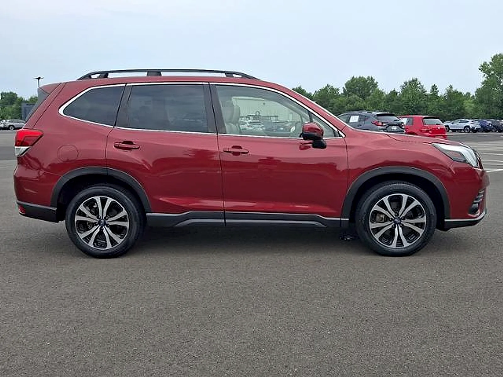 Used 2022 Crimson Red Pearl Subaru Limited image 8