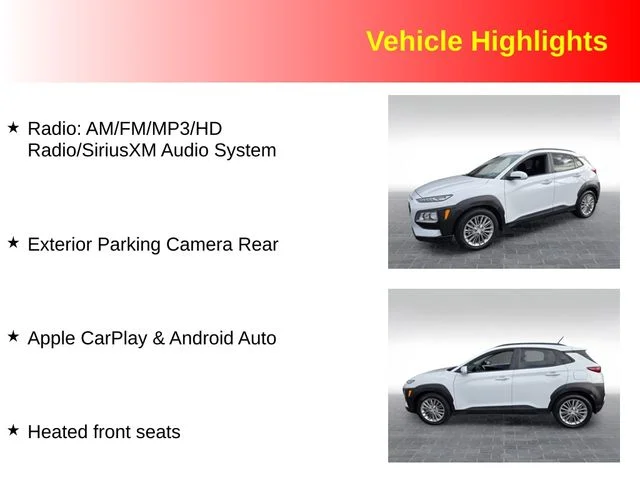 Used 2020 White Hyundai SEL image 3