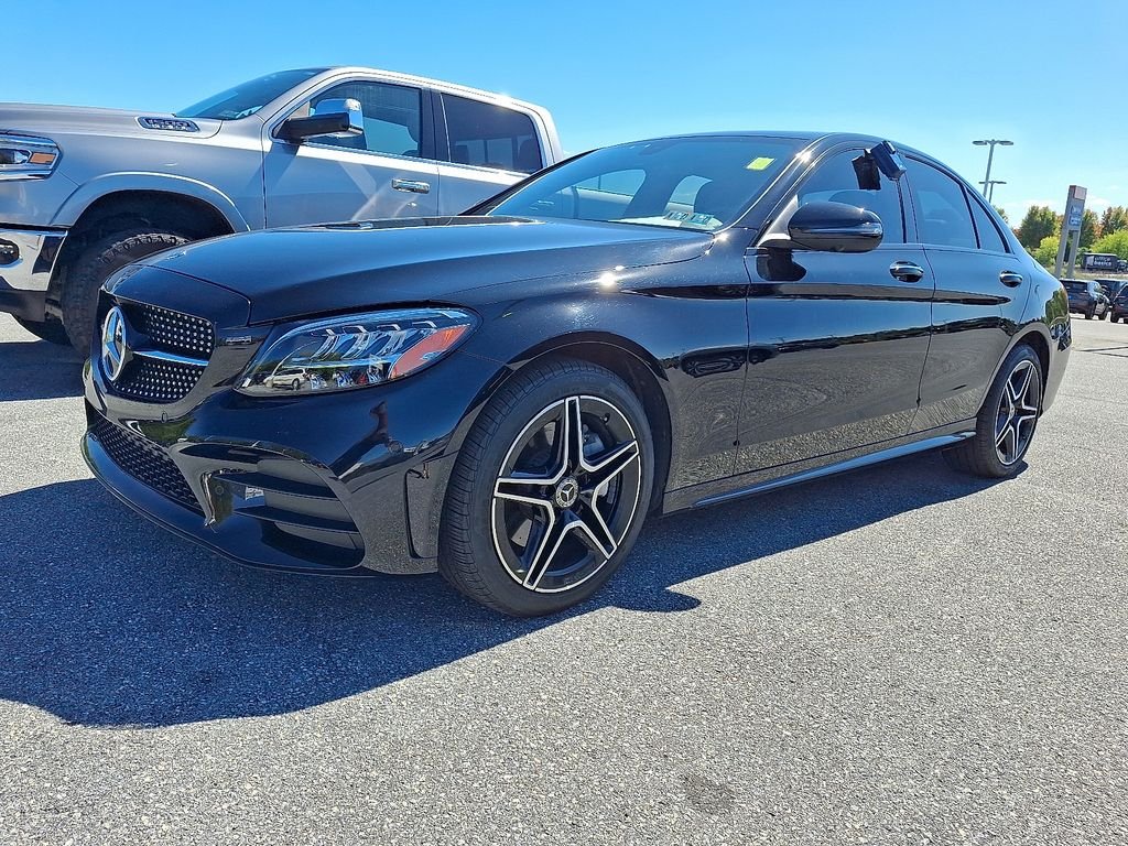 Used 2021 Black Mercedes-Benz C 300 image 3
