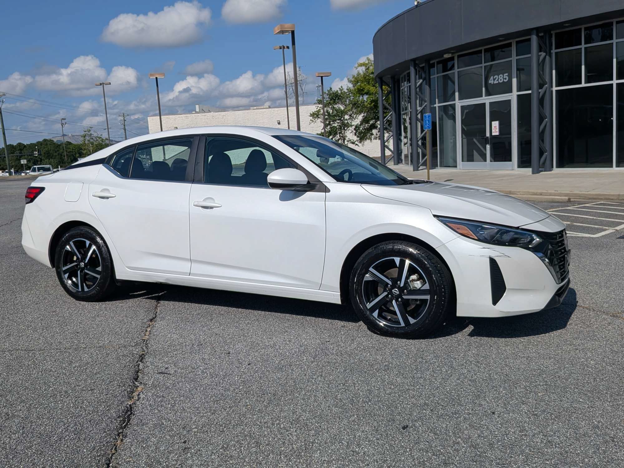 Used 2024 White Nissan SV image 1