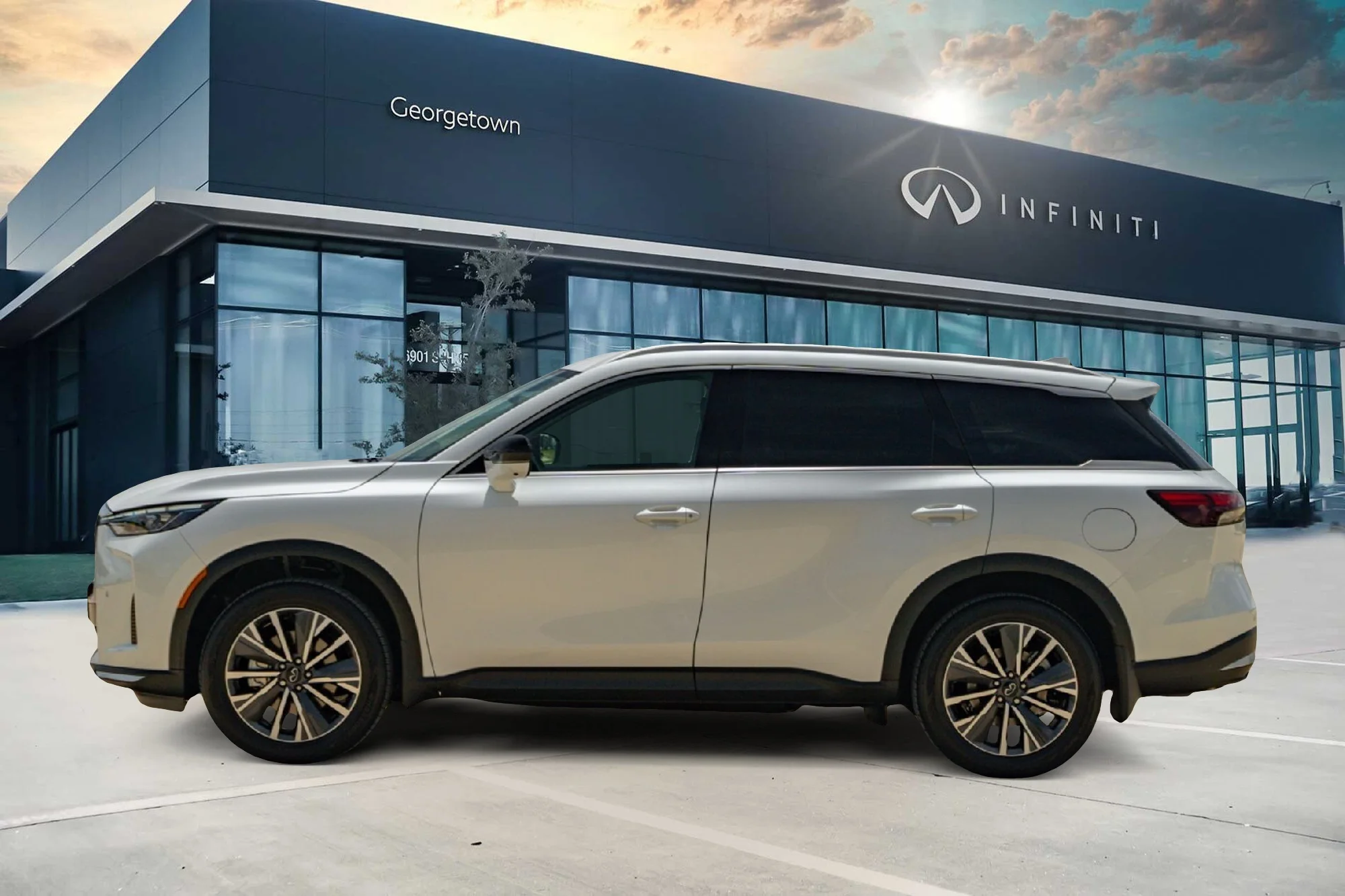 New 2027 RADIANT WHITE INFINITI Luxe FWD image 7