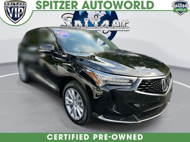 Certified Used 2024 Black Acura Base image 1