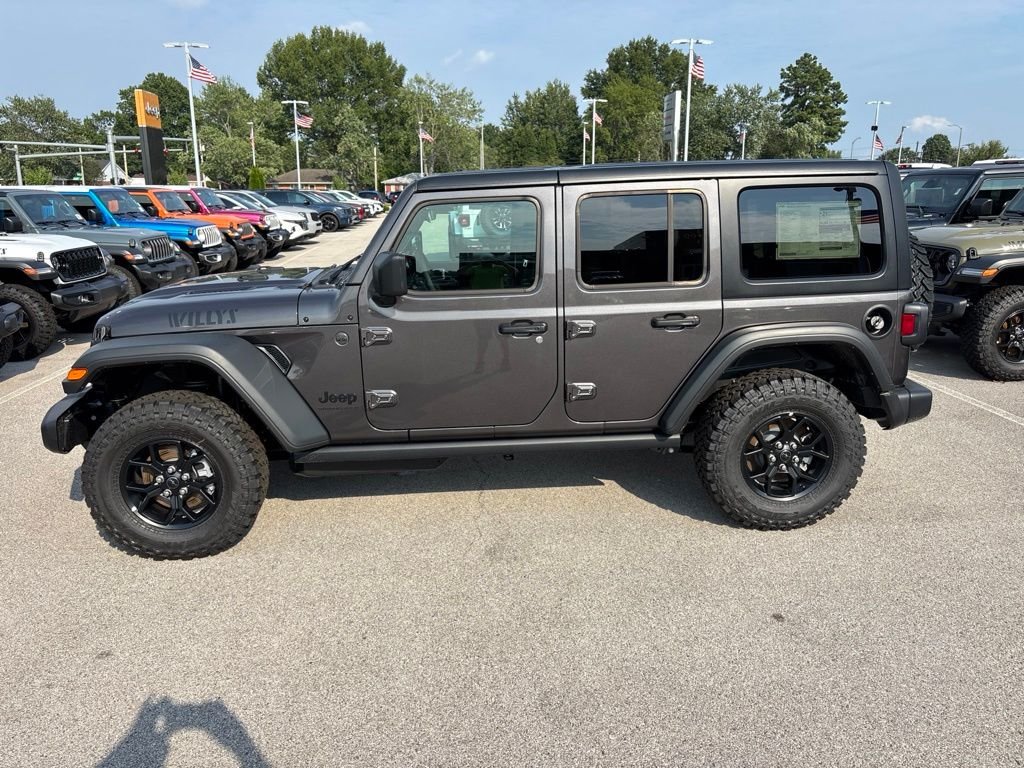 New 2026 Granite Crystal Metallic Clearcoat Jeep Willys image 3