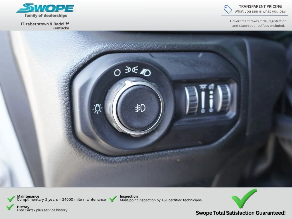 Used 2022 Silver Zynith Clearcoat Jeep Unlimited Sport image 14