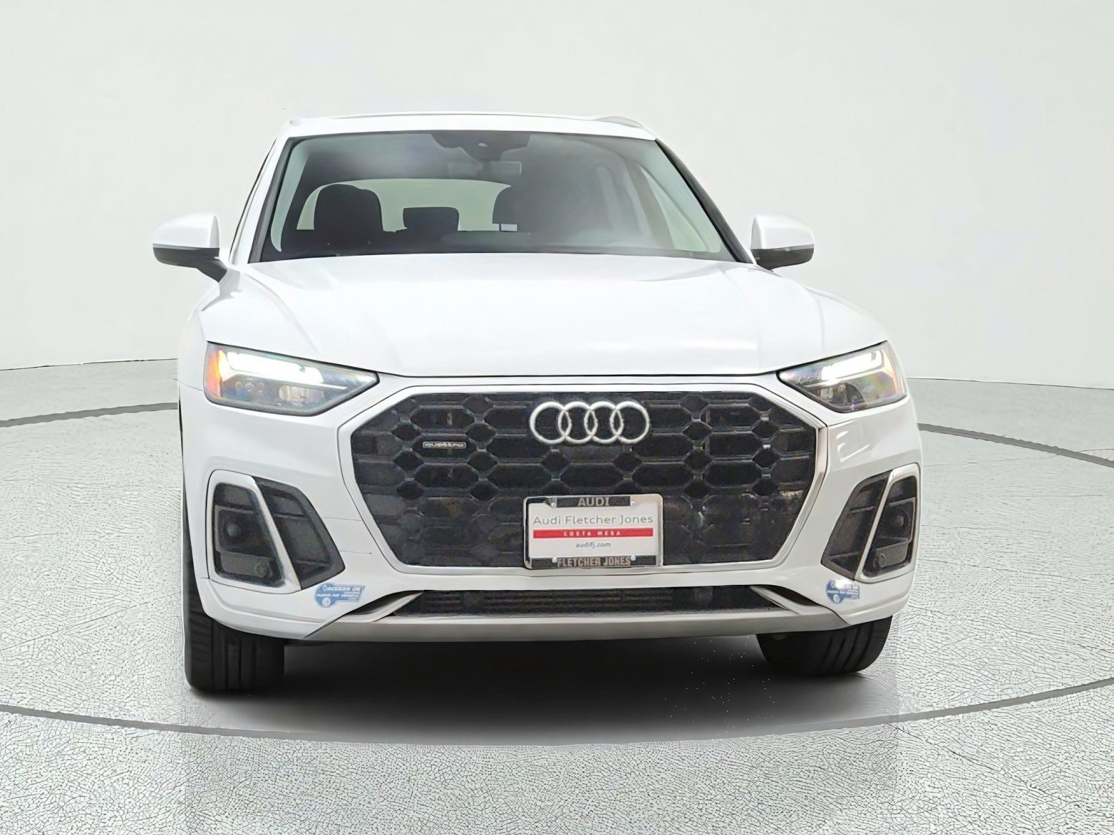 Used 2022 Glacier White Metallic Audi S line Premium Plus image 2