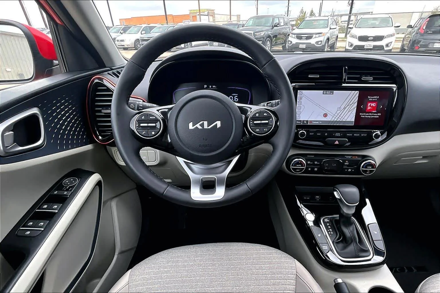 Used 2025 Inferno Red Kia EX image 6