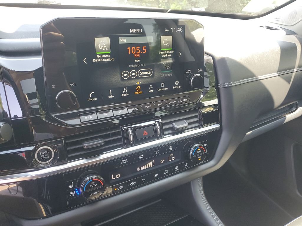 Used 2022 Solid Gray/Super Black Nissan Platinum image 21