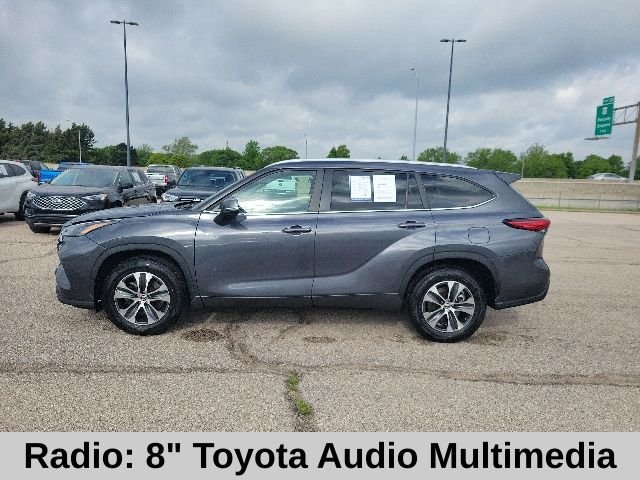 Used 2023 Magnetic Gray Metallic Toyota XLE image 3