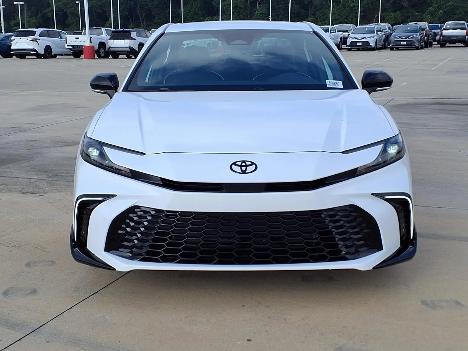 New 2026 White Toyota SE Nightshade image 4