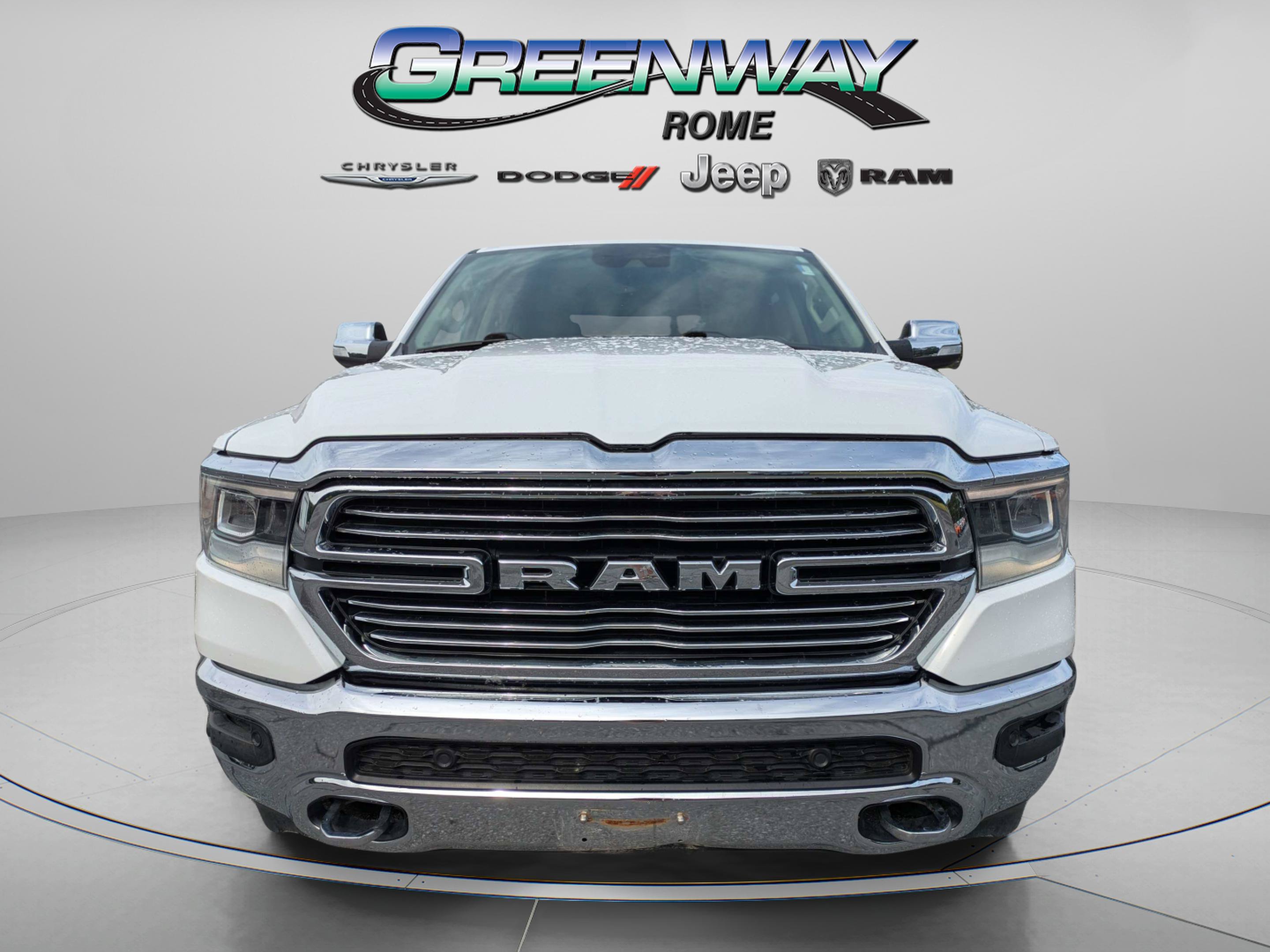 Used 2022 Bright White Clearcoat Ram Laramie image 3
