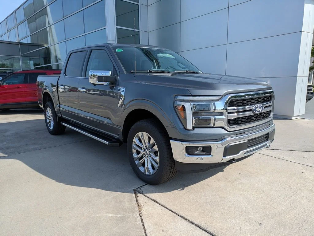New 2026 Carbonized Gray Metallic Ford Lariat image 2