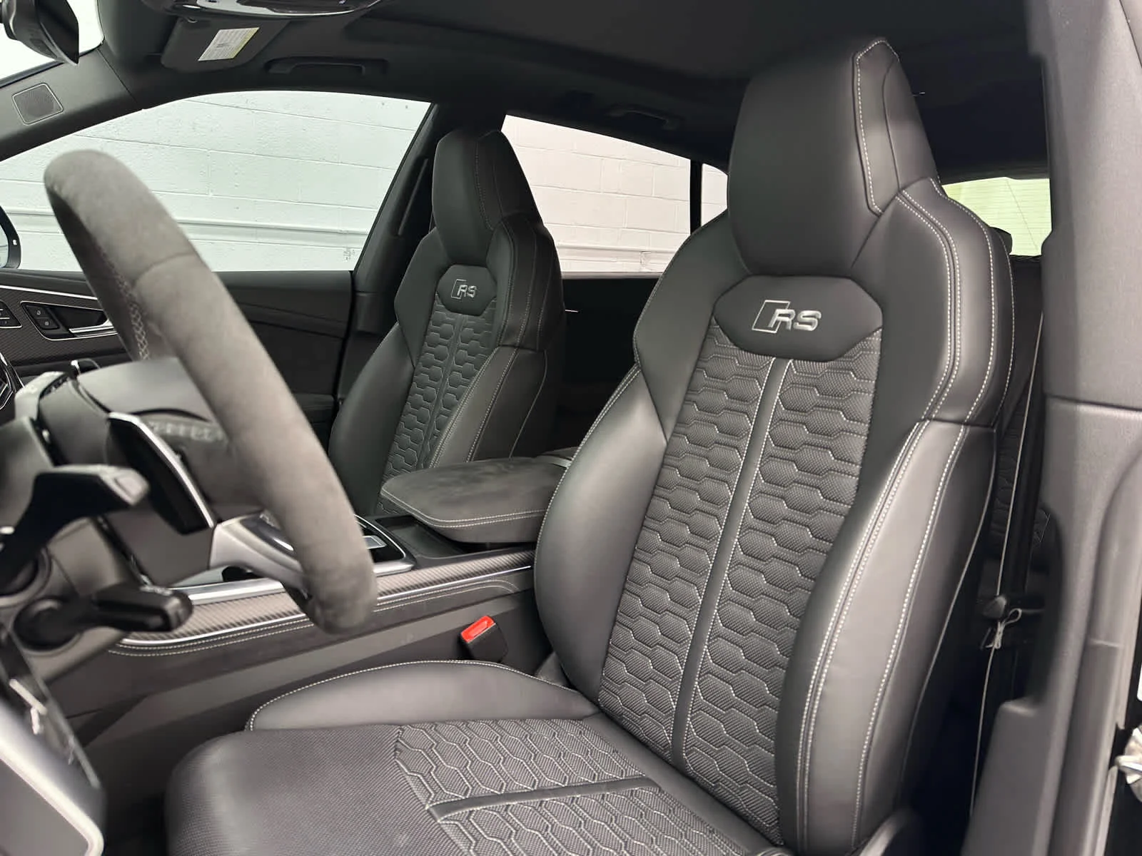 Used 2025 Mythos Black Metallic Audi performance image 13