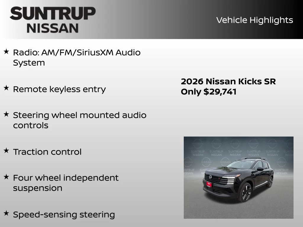 Certified Used 2026 Black Nissan SR image 8