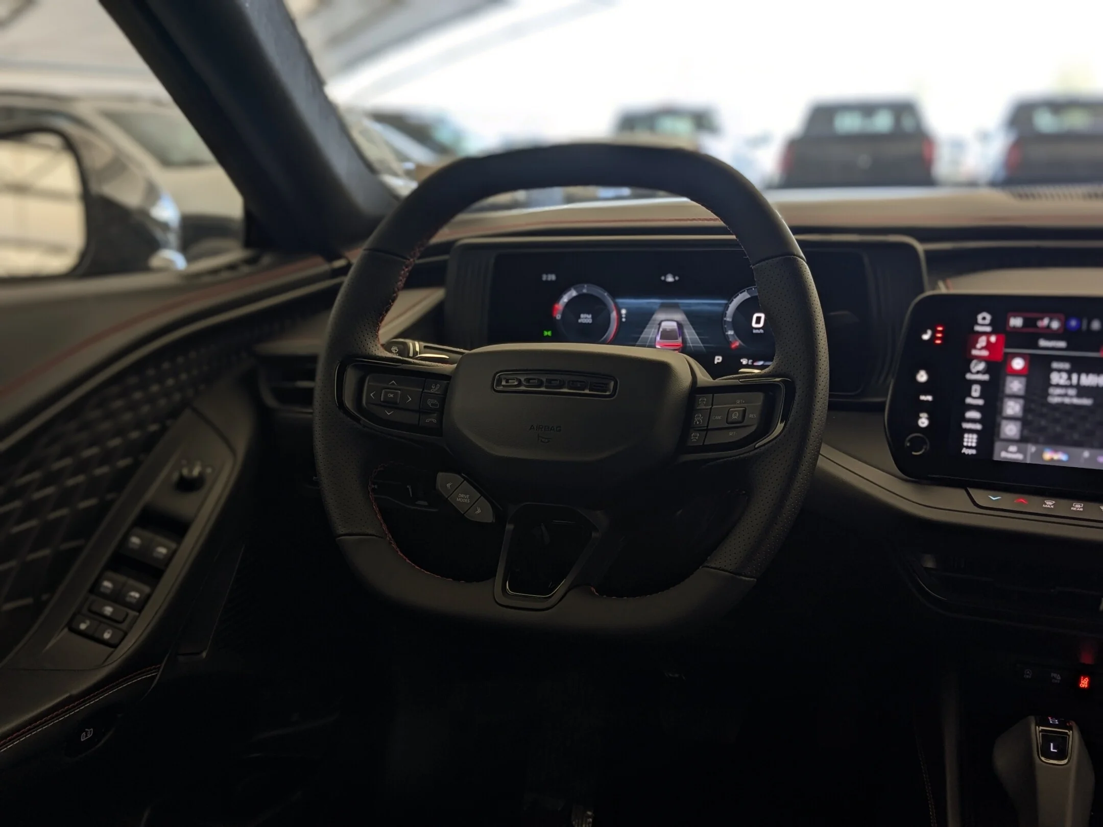 New 2026 Black Dodge R/T - - Blacktop Pkg - Driver Convenience Grp - Alpine Audio - 20 Black Wheels & More! image 16