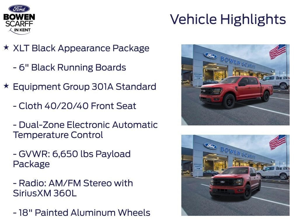 New 2026 Ruby Red Metallic Tinted Clearcoat Ford XLT image 9