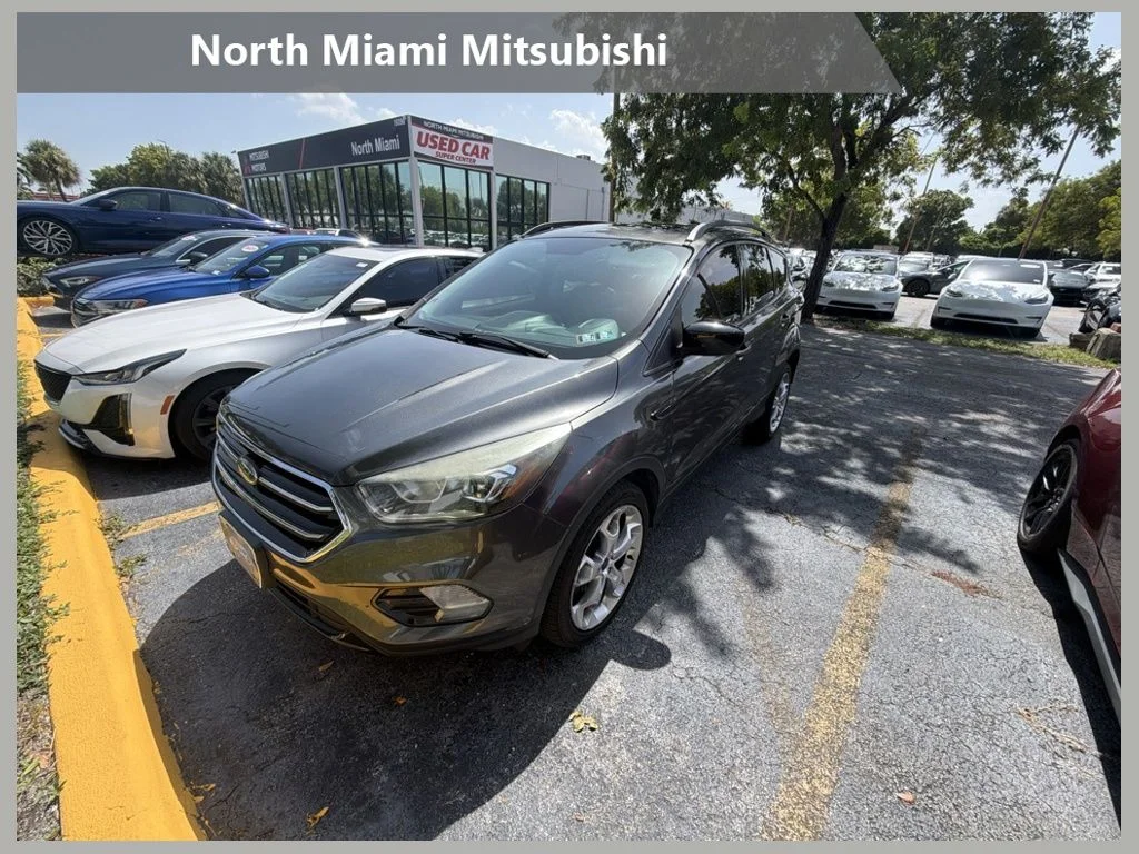 Used 2017 Gray Ford SE image 1
