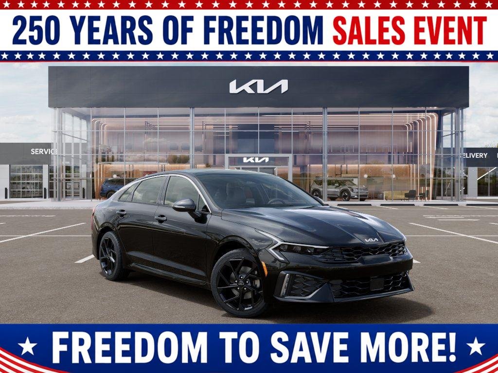 New 2026 Aurora Black Pearl Kia GT-Line FWD image 8