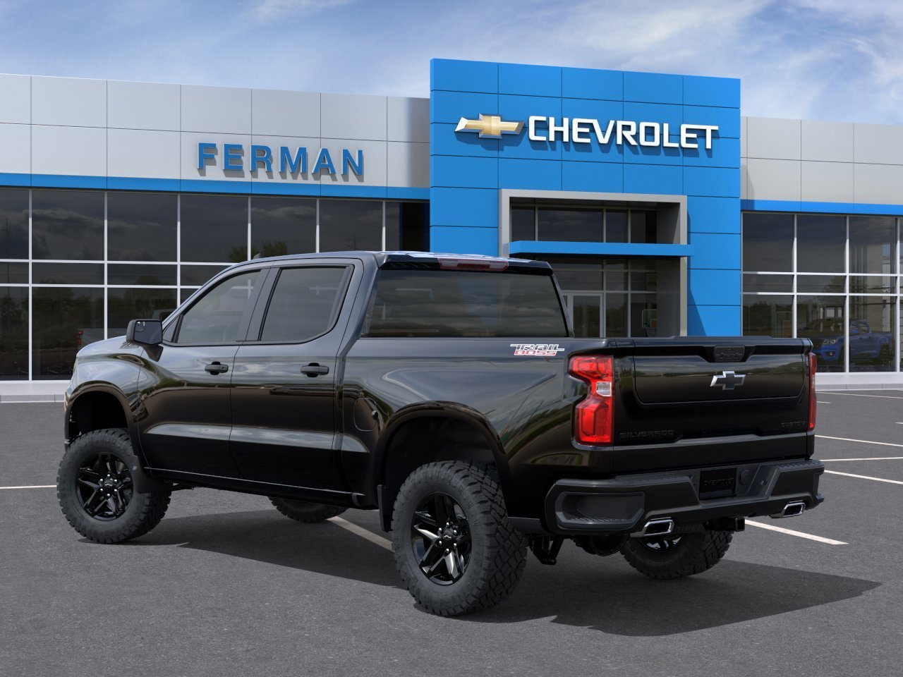 New 2026 Black Chevrolet Custom Trail Boss image 4