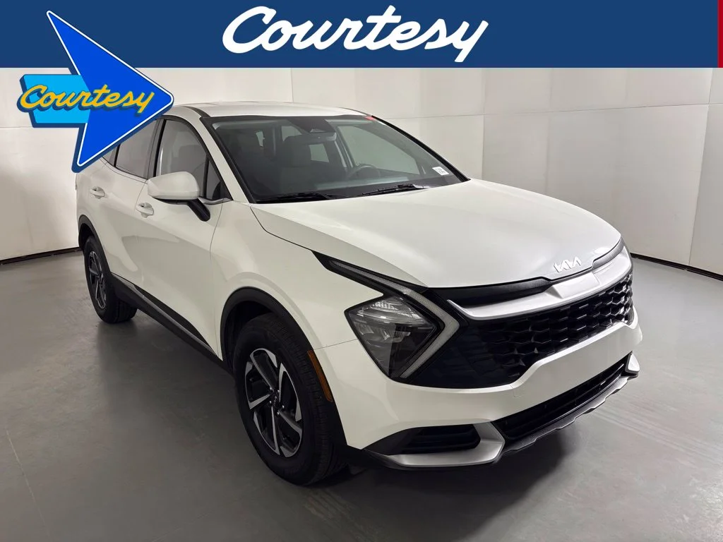 Used 2023 White Kia LX image 1