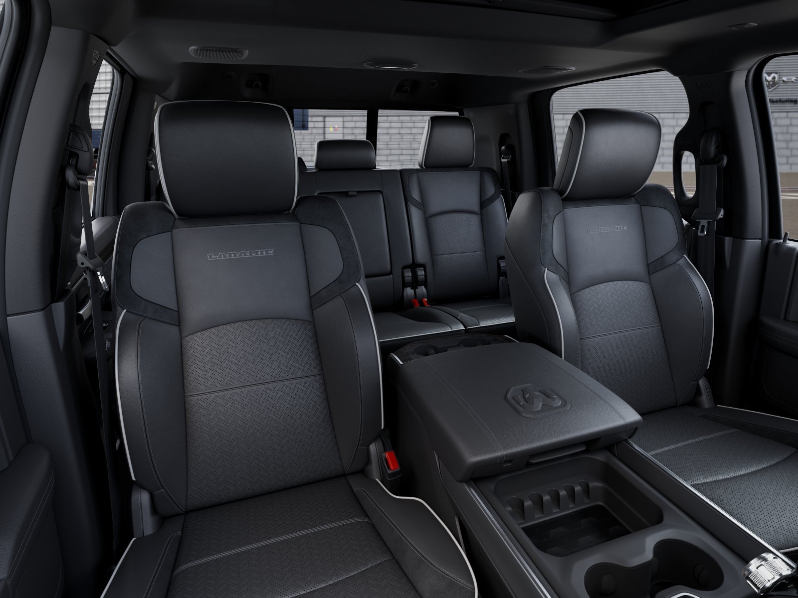 New 2027 Diamond Black Crystal Pearl-Coat Exterior Paint RAM LARAMIE image 9