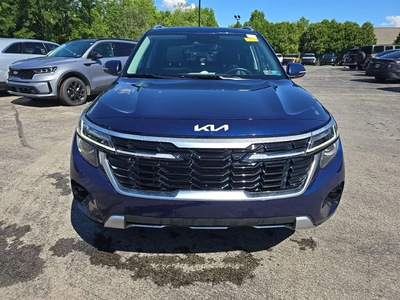 Used 2024 Blue Kia EX image 2