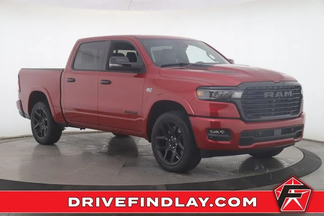 New 2026 Delmonico Red Pearlcoat RAM Laramie image 1