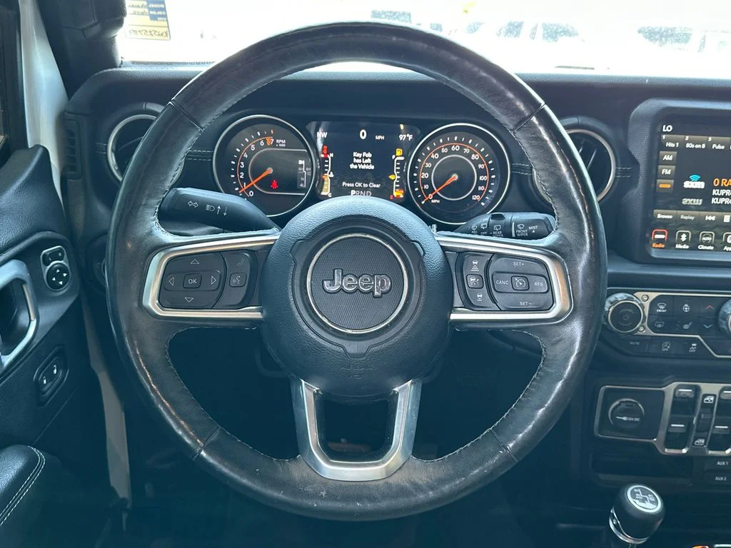 Used 2019 White Jeep Unlimited Sahara image 24