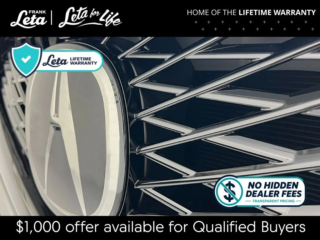 New 2026 Platinum White Pearl Acura Advance Package image 12
