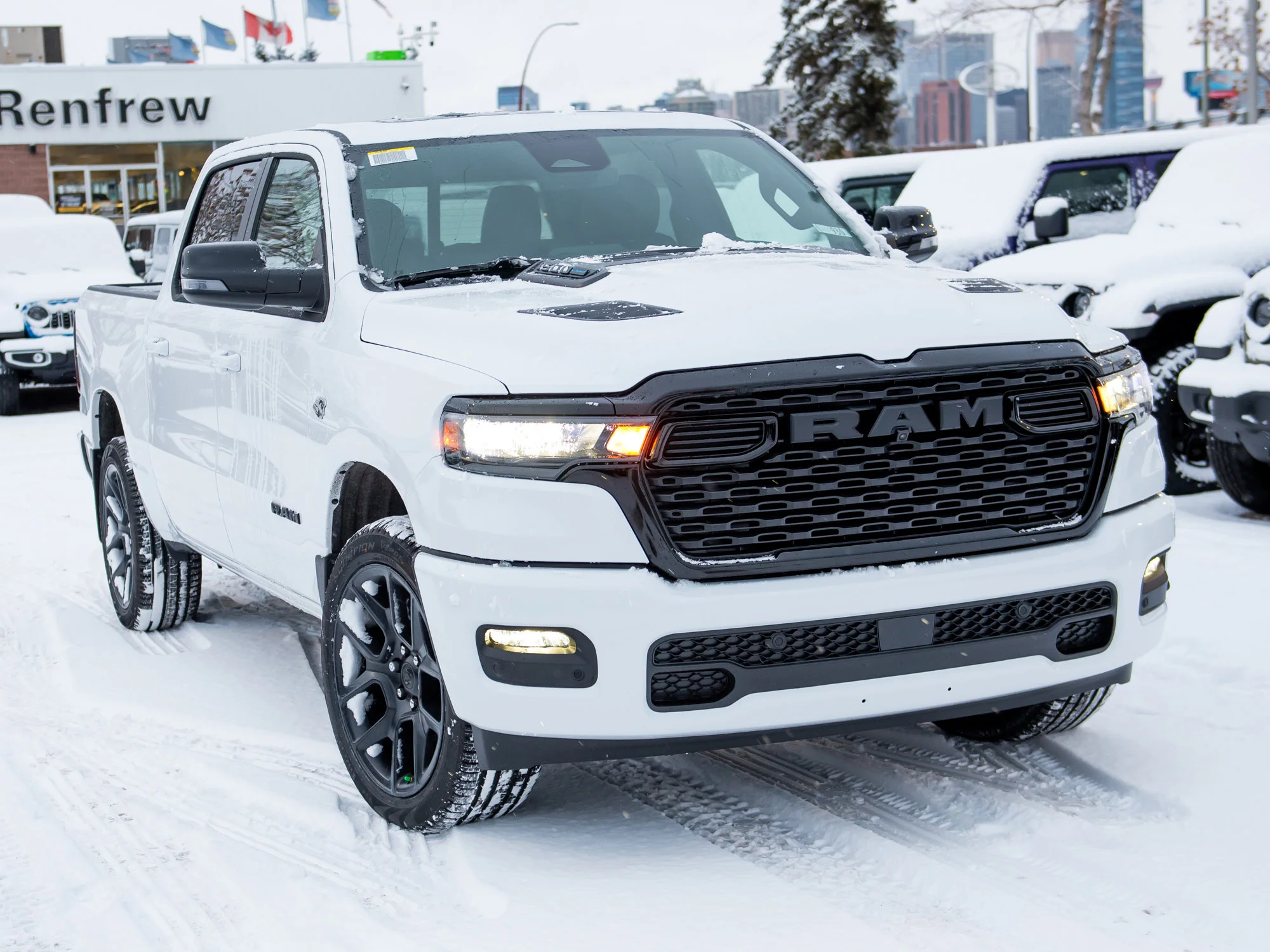New 2026 White RAM Sport* HEMI V8 image 8