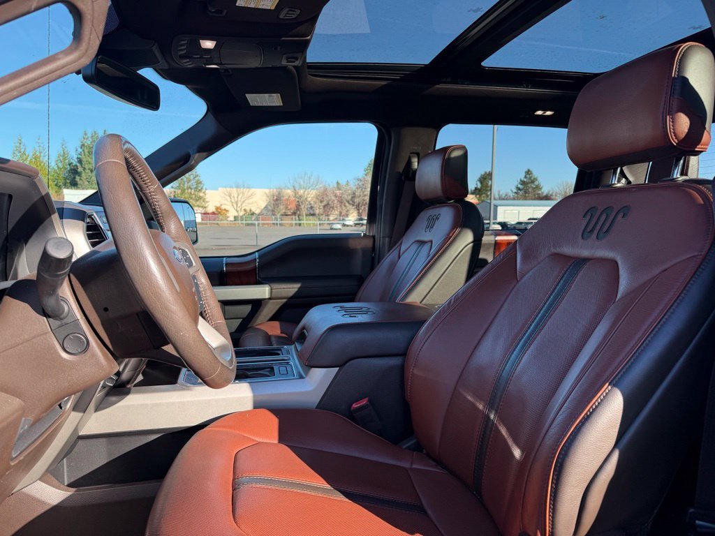 Used 2018 Blue Jeans Metallic Ford King Ranch image 9