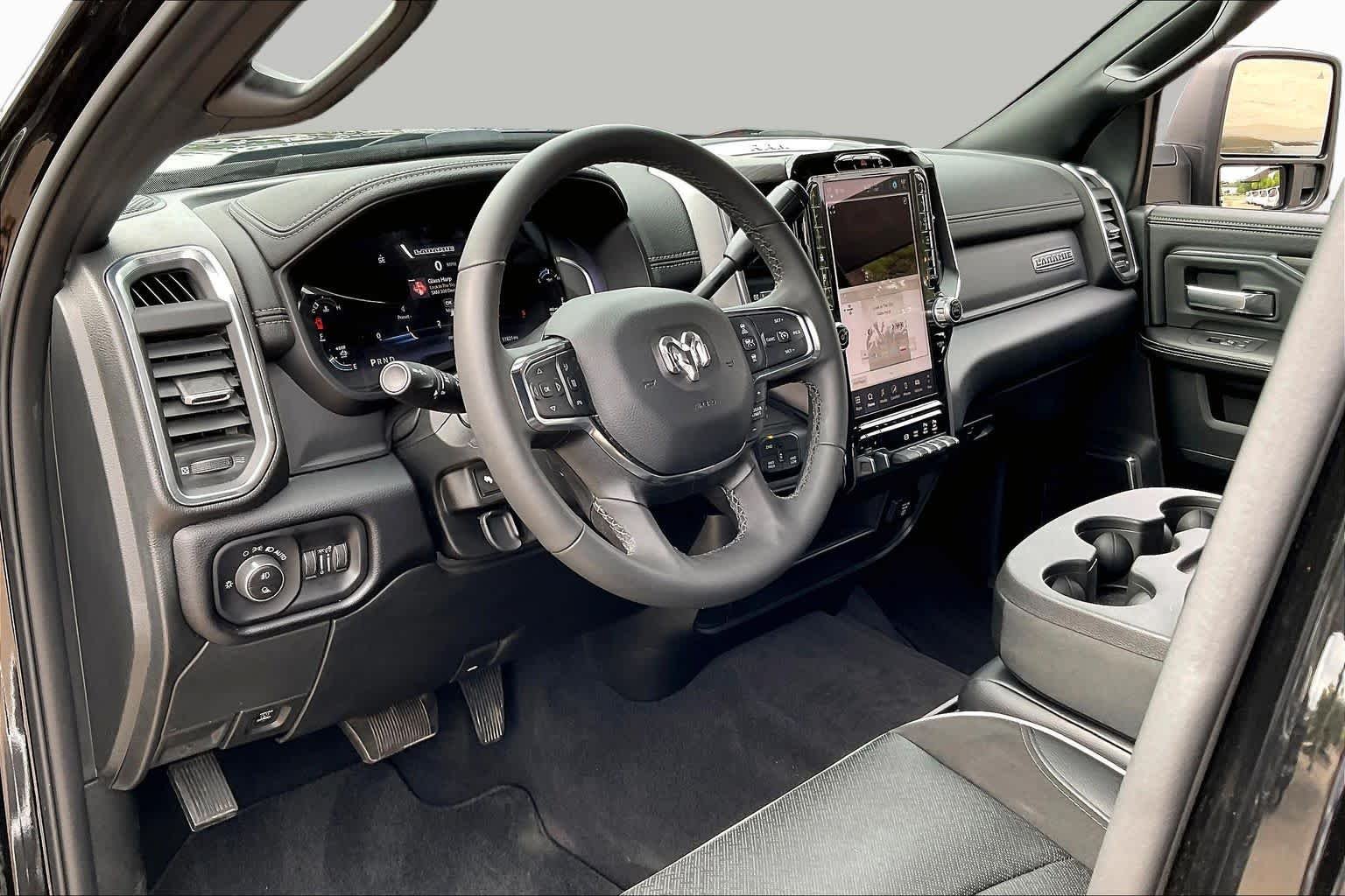Used 2026 Diamond Black Crystal Pearlcoat Ram Laramie image 17