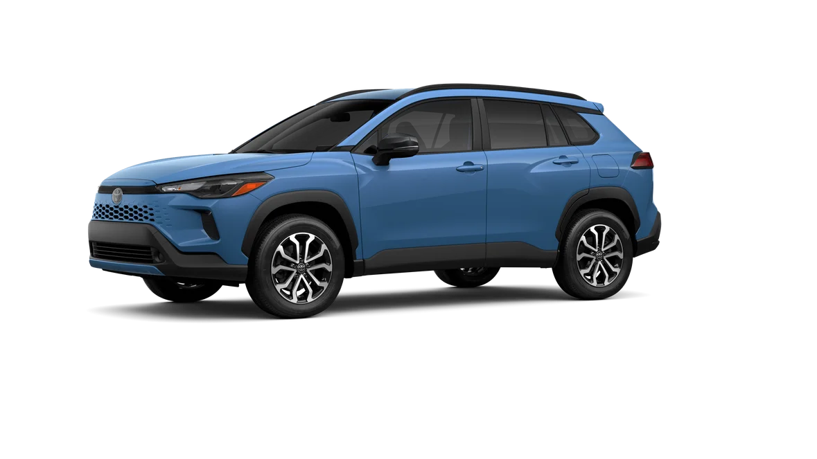 New 2026 Cavalry Blue Toyota Hybrid SE image 24