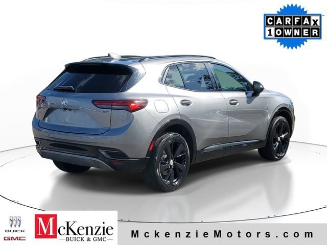 Used 2021 SATIN STEEL METALLIC Buick Preferred image 4