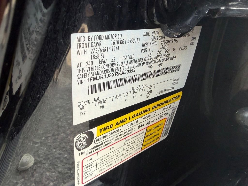 Used 2024 Black Metallic Ford XLT image 46