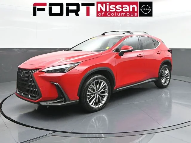 Used 2025 Red Lexus 350h Premium image 3