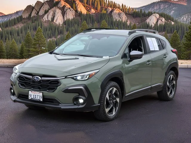 Certified Used 2024 Green Subaru Limited image 4