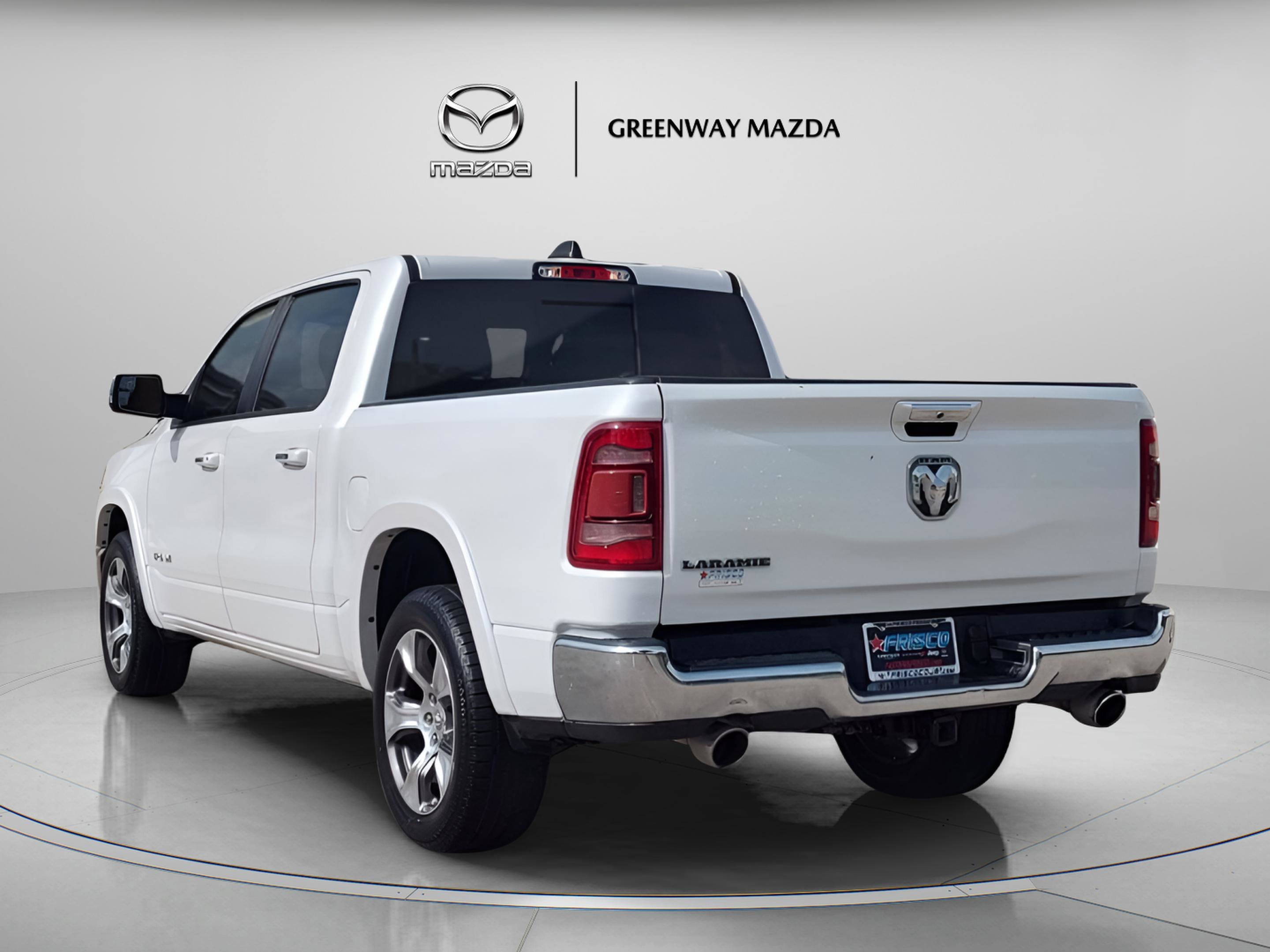 Used 2021 Ivory White Tri-Coat Pearlcoat Ram Laramie image 5