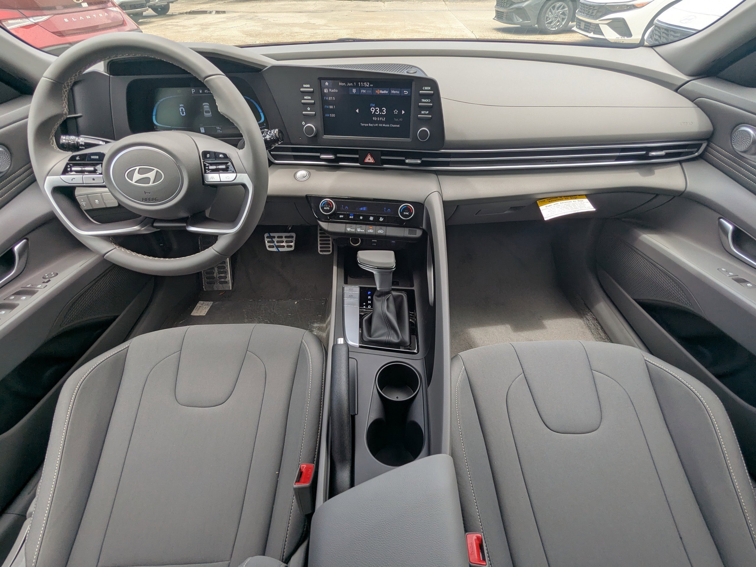 New 2025 Serenity White Hyundai SEL Sport image 17