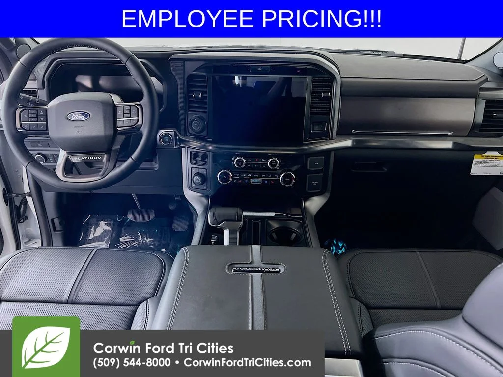 New 2026 Star White Metallic Tri-Coat Ford Platinum image 7
