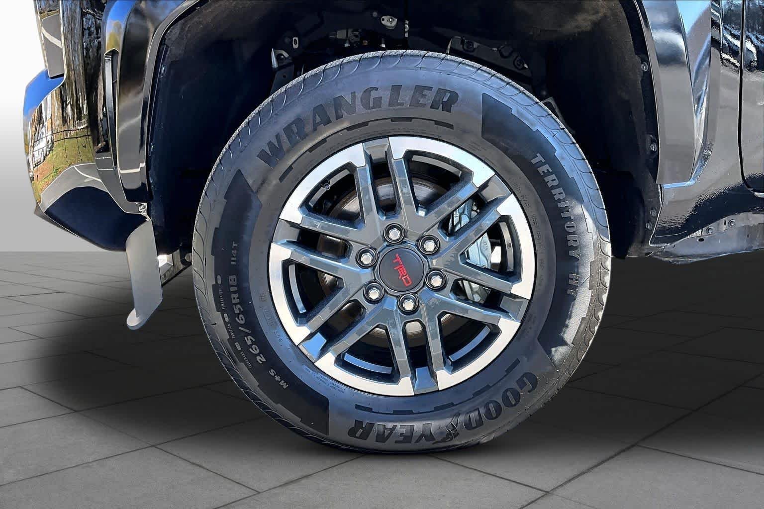 Used 2025 Black Toyota TRD Sport image 16